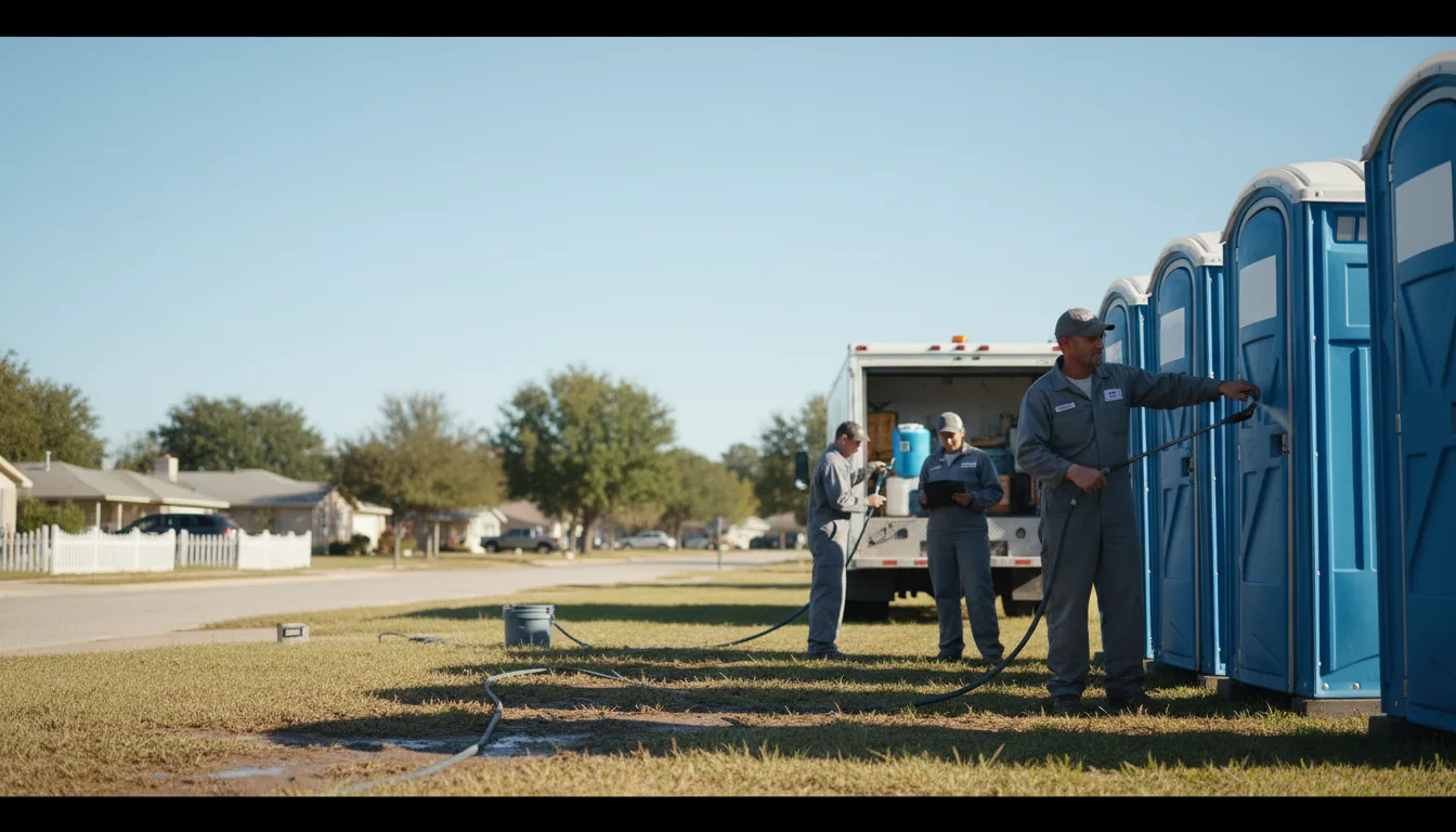 Long-Term Portable Toilet Rental in Fort Bliss, TX near me